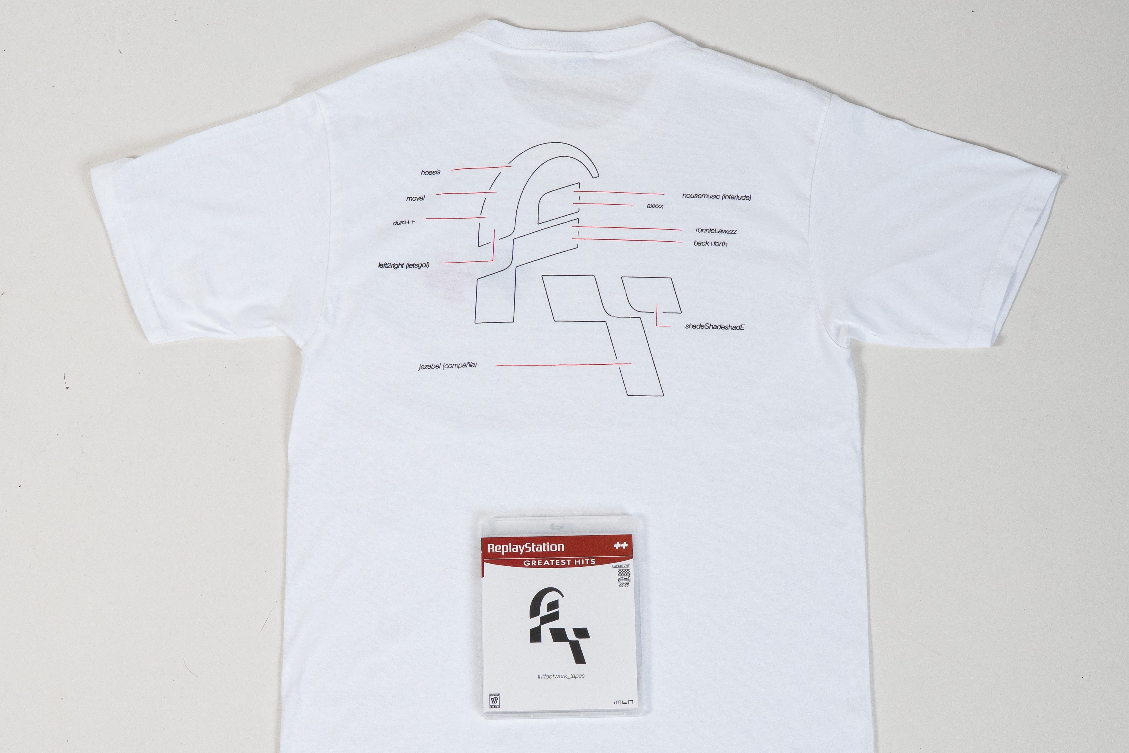 BUNDLE "##footwork_tapes" [Polera + CD]